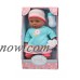 My Sweet Love 12.5in Cuddly Baby with Sound (African American) - Teal / Multi   562949291